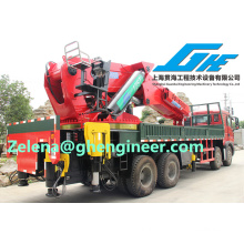 Truck Mounting Cargo Crane Real PICS